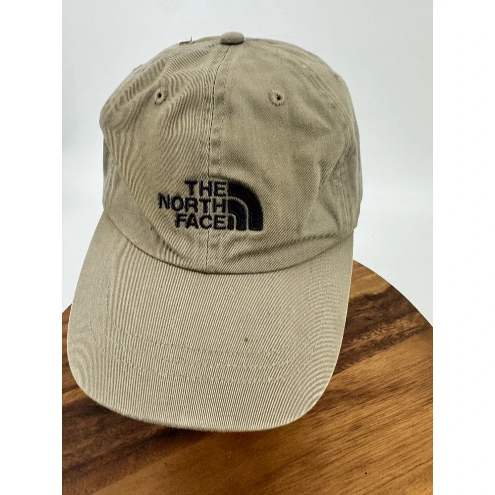 The North Face Khaki Baseball Cap Since 1968 Embroidered Logo‎ Men Distressed - Picture 4 of 15
